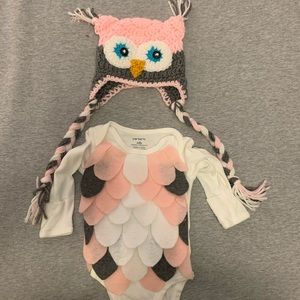 Adorable newborn owl costume!!!